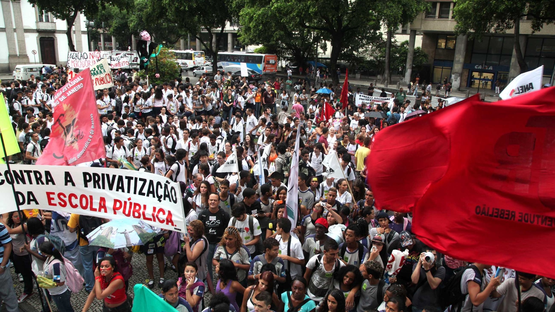 Fotos Professores fazem manifestação em SP e RJ 28 03 2012 UOL