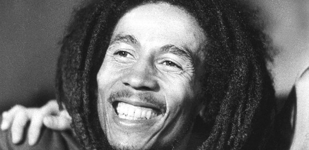 Músico jamaicano Bob Marley, em foto de 1976 - AFP Photo
