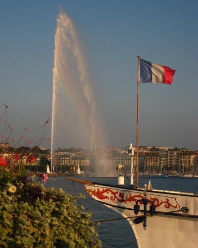 A fonte Jato D'Eau, situada em Genebra, completou 120 anos em 2011